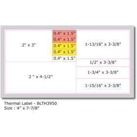 Pharmacy Label Thermal, Size: 7 7/8" x 4" ($68.99 per 1,000 labels/16 Rolls per case = 3,200 Labels)